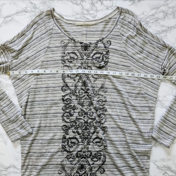 Peruvian Connection Long Sleeved Flowy Top - Picture 4 of 7